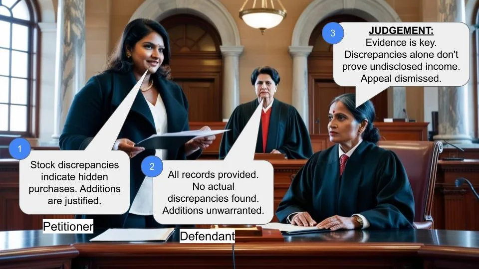 AO Must Prove Undisclosed Income for Unexplained Purchases Addition